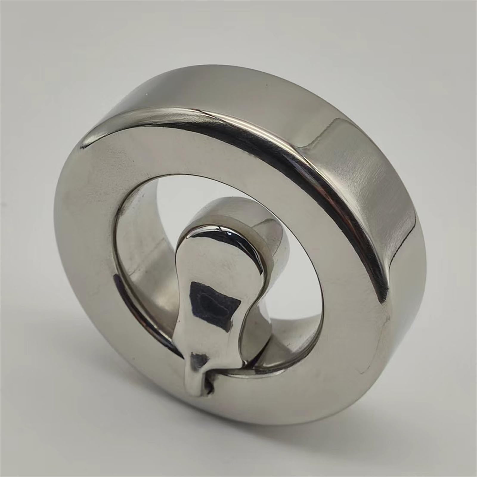 10 Größen Edelstahl Dicker Hodenring CBT Ballstretcher Cock Ringe Hodenstrecker Metall Penisring Hodengewicht Hodensack Anhänger Ring Penistraining SM Bondage Sex Spielzeug für Männer