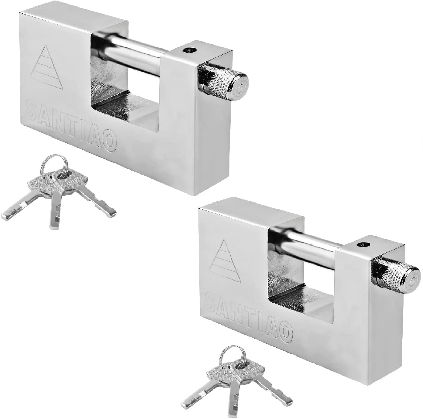 2Pcs Container Padlock 90mm Weatherproof Heavy Duty Padlocks