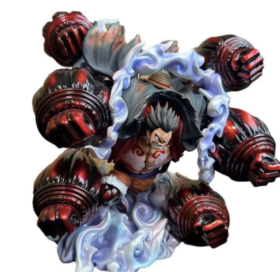 Amazon.co.jp: ワンピース ルフィ ギア4 バウンドマン ガレージキット  