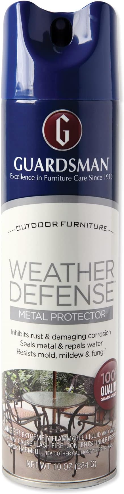 Guardsman 461800 Weather Defense Outdoor Metal Protector-Inhibits Rust and Water Stains, 10 Oz