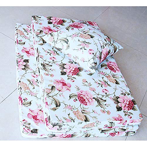 CAIXIN Gemütlich Faltbare Schaumstoff-matratze,entfernbar Schlafzimmer Tatami Matratze,atmungsaktive Waschbar Wohnzimmer Schlafsaal Klappmatratze-a 180x200cm(71x79inch) – Bild 6