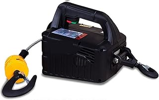 Electric Hoist Winch Crane Hoist,500kg Remote Control Crane Hoist Wire Rope Electric Hoist Aluminum Shell Hoist Household Indoor Small Crane Hoist for Factories, Warehouses, Construction Site (Color