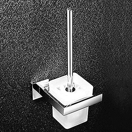 Bathroom Towel Stands Square Toilet Brush Holder Modern Stainless Steel Ceramic Hotel Bathroom Multifunction Bathroom Storage — 사진 3