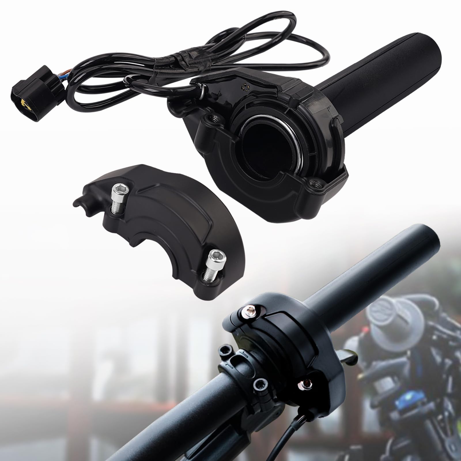 JESTOP Manopole per acceleratore Sur Ron Light Bee X e S Segway X160 X260, manopole per acceleratore a gas per moto, maniglia per acceleratore elettrico per parti Surron