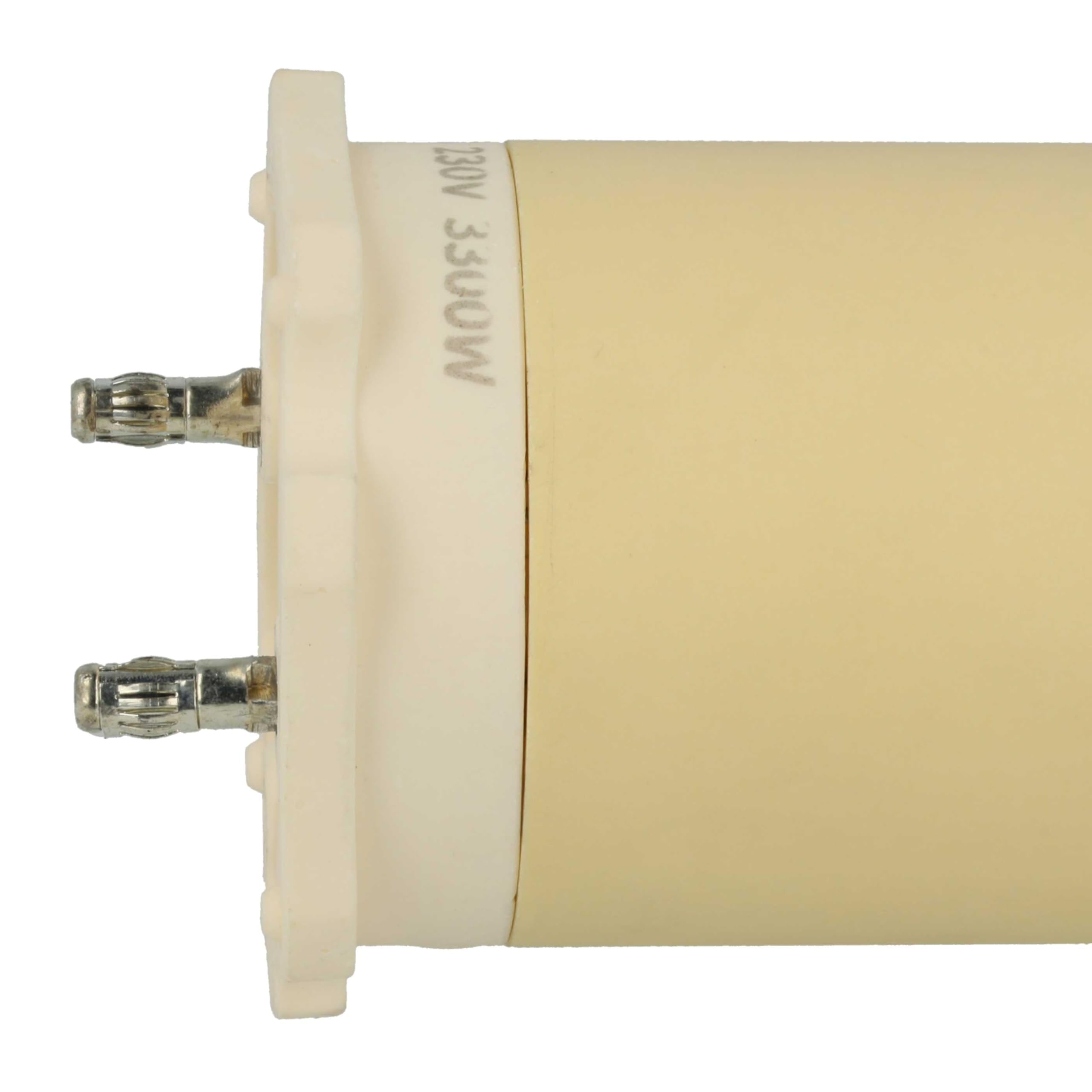 vhbw 2 x element grzejny kompatybilny z Leister Weldplast 600, Mistral 6 System pistolet spawalniczy na gorące powietrze - 3300 W, ceramiczny rdzeń grzewczy, 4,4 x 8,6 cm