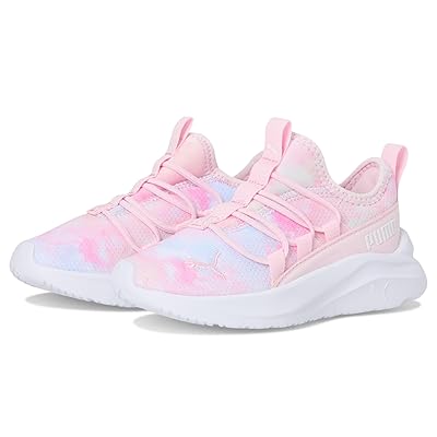 PUMA Kids Softride One4All Slip On (Little Kid) Kids Shoes Whisp Of Pink puma White