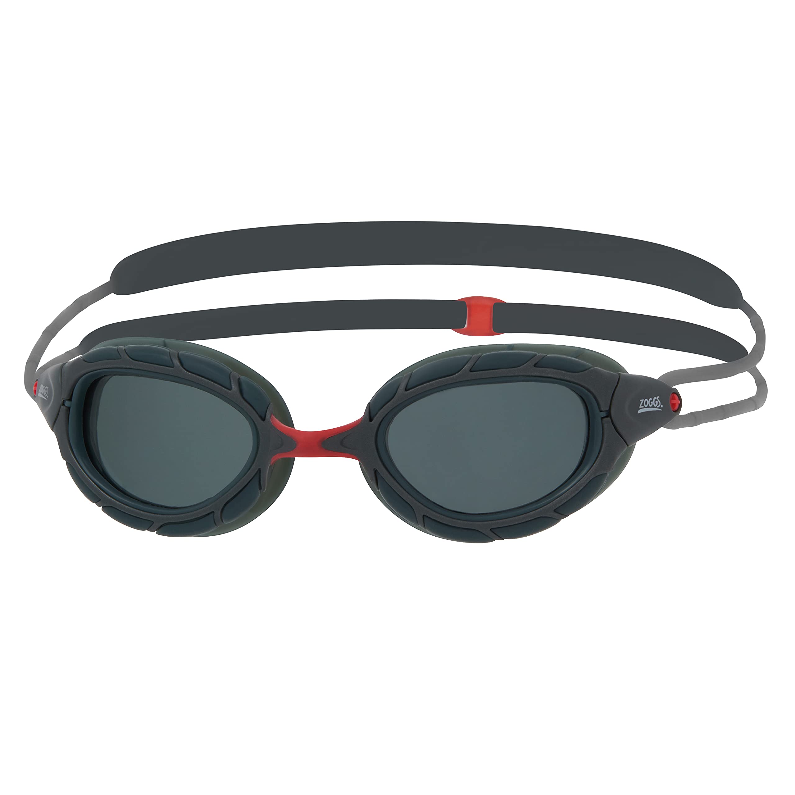 Zoggs Predator Adult Swimming Goggle, UV protection, Pulley Adjust Comfort Goggles Straps, Fog Free Swim Goggle Lenses
