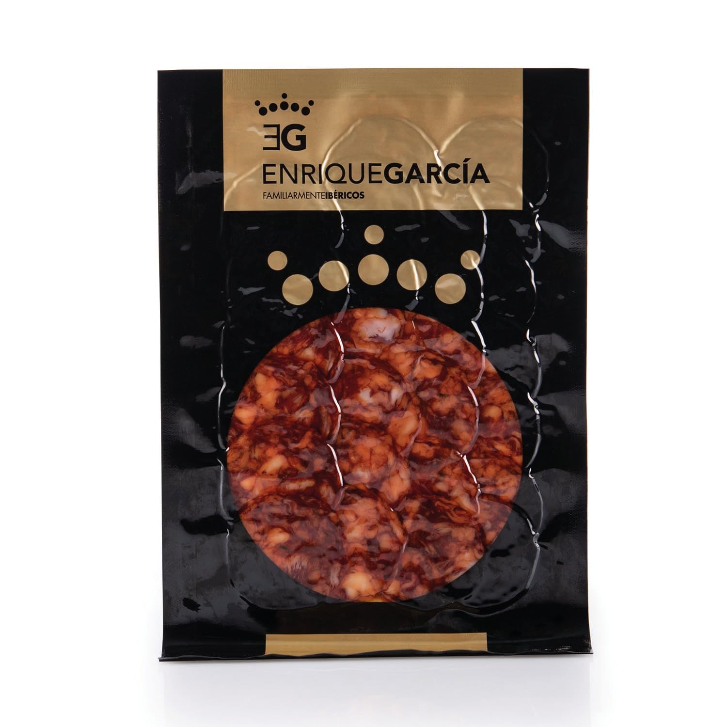 Chorizo Ibérico de Bellota, 10 Sobres, 100 g, Caja Regalo