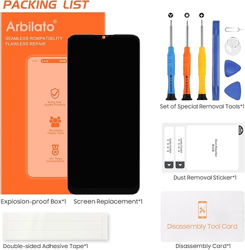 Miniatura 6 de Pantalla para Ulefone Armor 12 Reemplazo de pantalla para Armor 12 Pantalla LCD 6.52 pulgadas Pantalla táctil Digitalizador Asamblea Piezas de