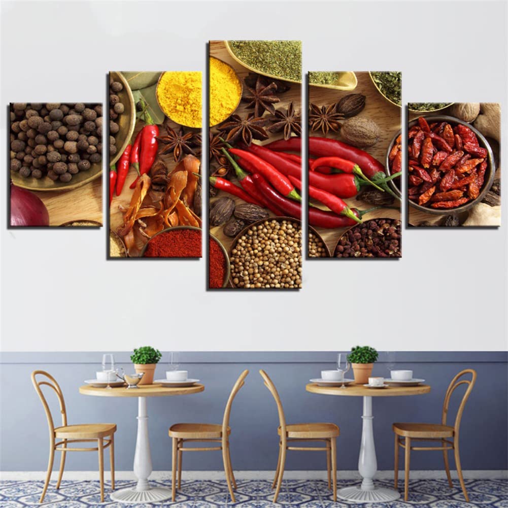 Broderie diamant 5D grand format de qualité supérieure mosaïque strass cuisine