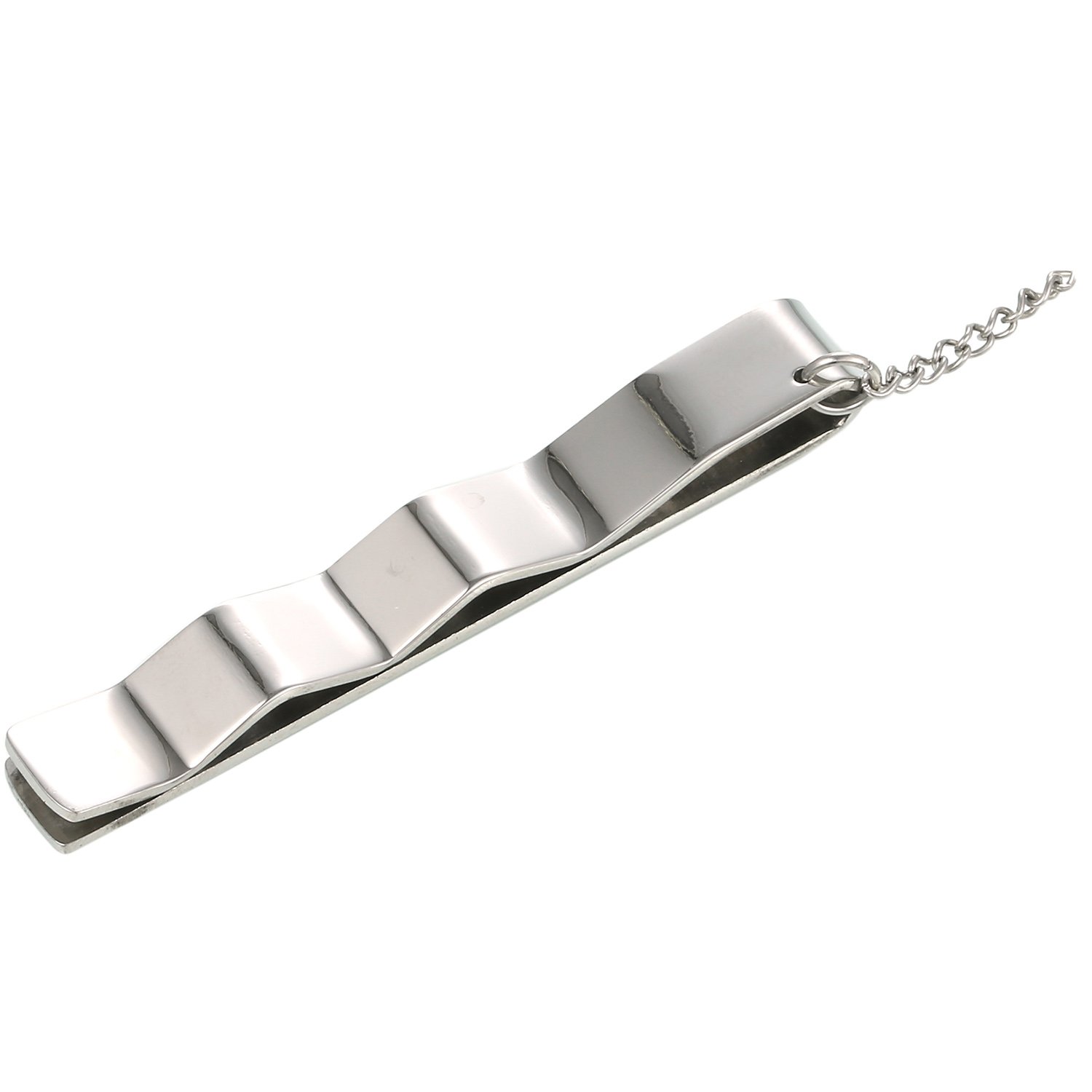 DonDon alfiler Pinza Clip de Corbata para Hombres Acero Inoxidable Diferentes diseños