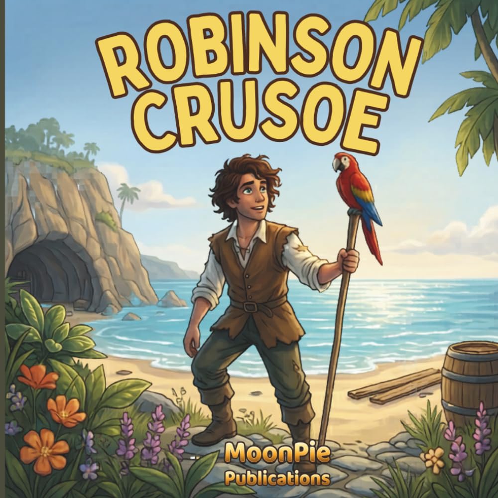 Robinson Crusoe: A Cinematic Illustrated Classic for Ages 3-6 | Bedtime Read-Aloud Adventure Story of Courage, Survival, and Resilience