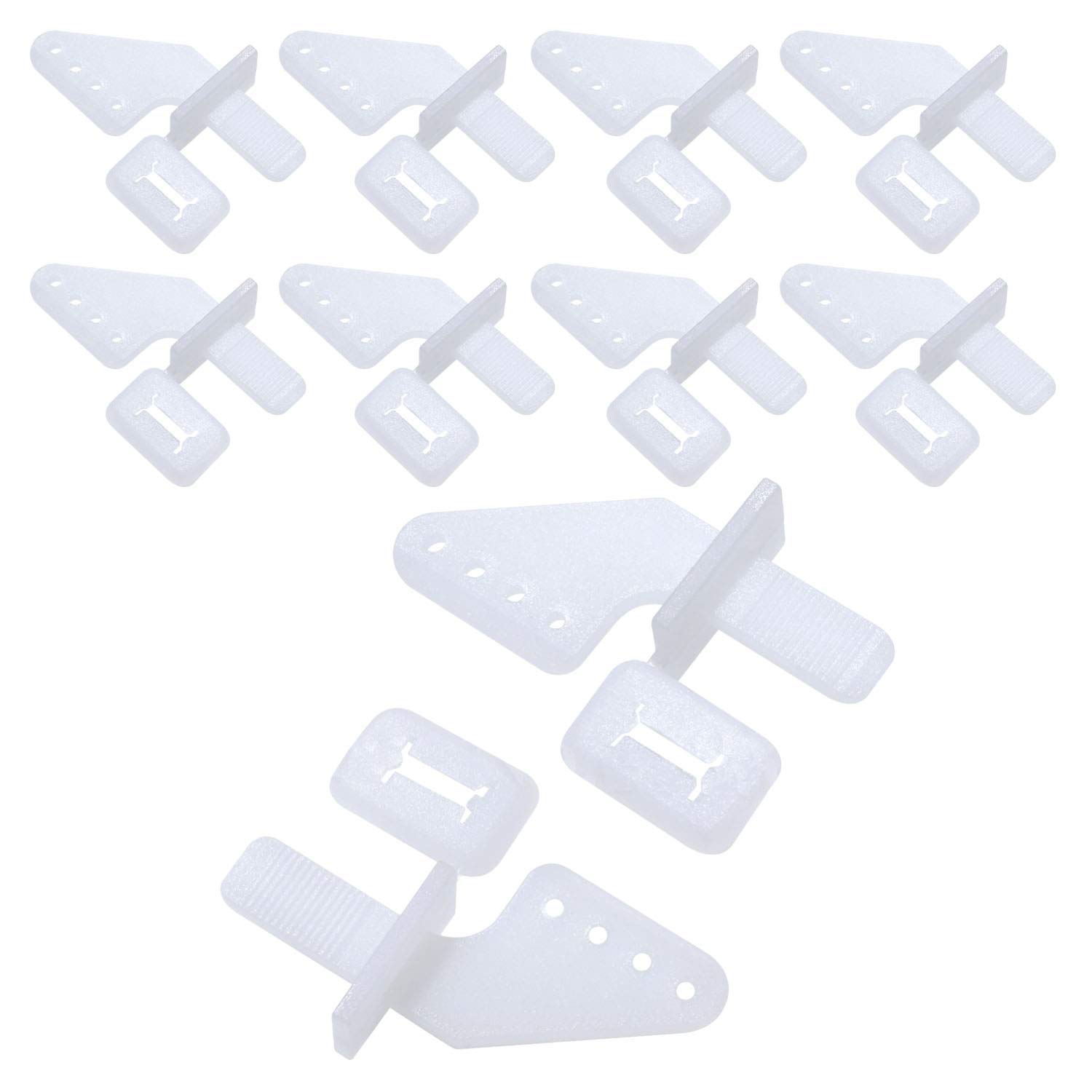 KT Kit Guignols De Commande + Chapes – Angle De Gouvernail Réglable – Pour Avions RC – 20 Pièces