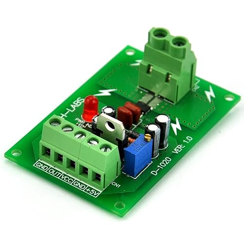 Miniatura 2 de Electronics-Salon Panel Mount ACDC Current Sensor Module Board, basado en ACS712 (+-20Amp)
