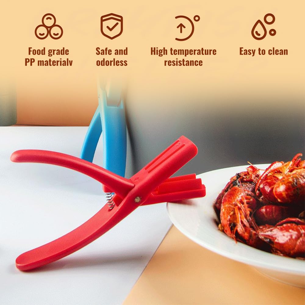 Crawfish Sheller Tool, 2025 New Crayfish Tail Peeling Device, Durable Lobster Peeling Tool, Lightweight Seafood Peeler for Home Kitchen, Shrimp Sheller for Seafood Lovers (2, Blue)