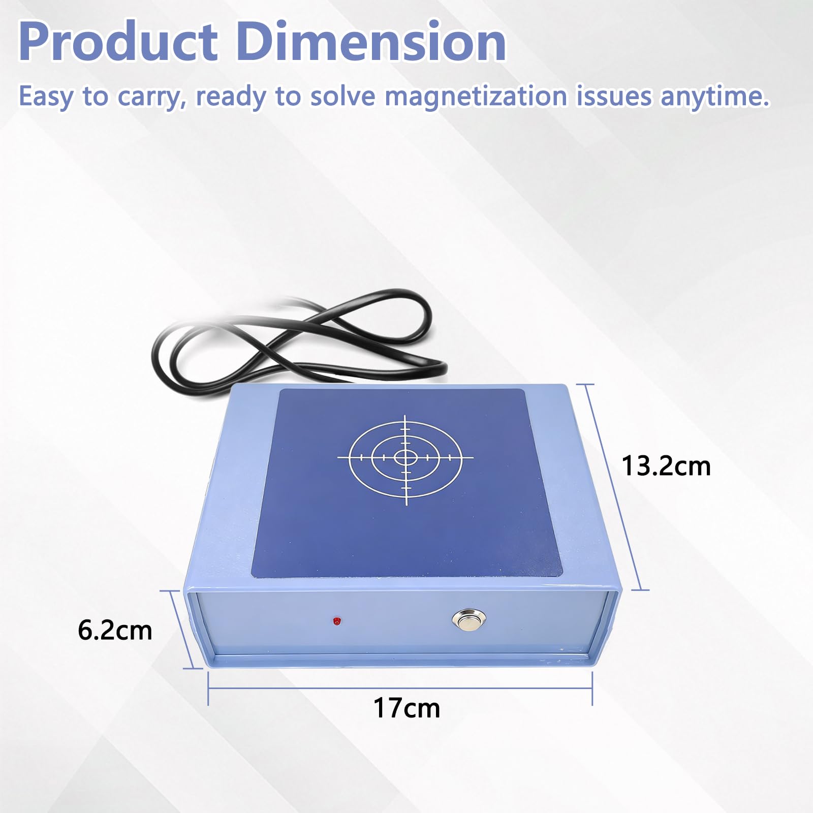 Desmagnetizador de relojes, dispositivo de desmagnetización portátil para reparación de relojes, herramienta profesional para relojeros, reparación y bricolaje