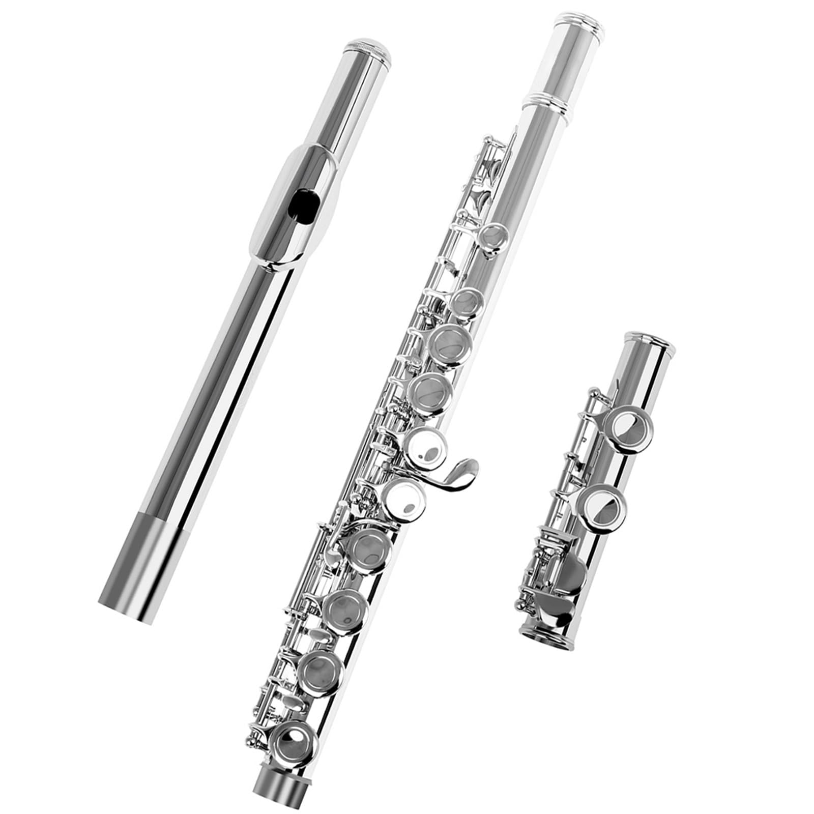 flauta travesera Instrumento De Música De Pífano Profesional Con Llave En C De 16 Orificios Cerrados Con Caja instrumento de flauta profesional