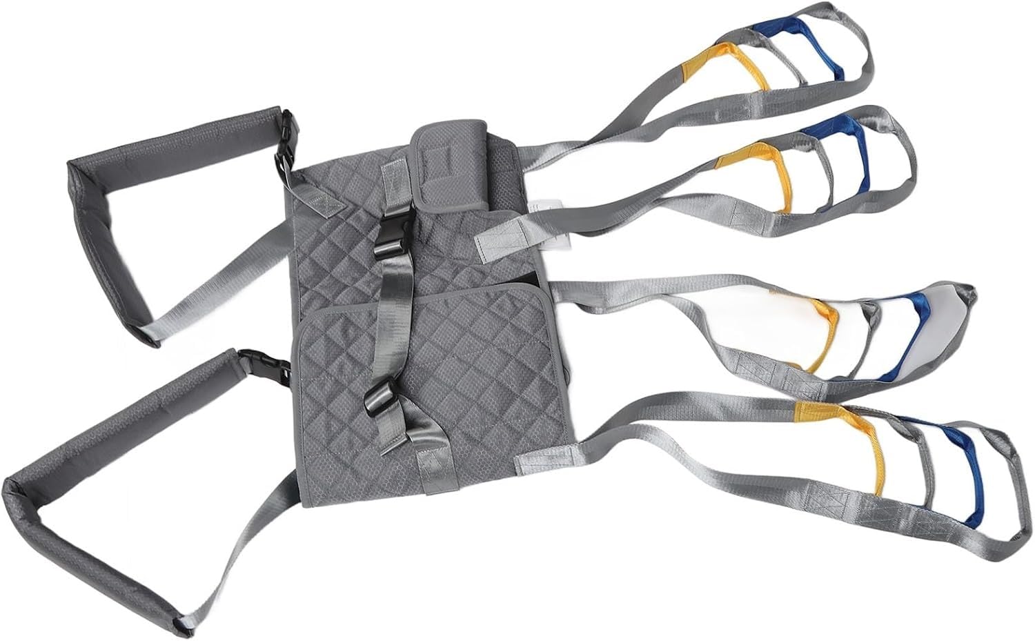 Arnés de elevación, Reutilizable y Lavable, para 108-130 cm de perímetro Abdominal, grúa Ajustable para bipedestación, para Entrenamiento de Apoyo en deambulación