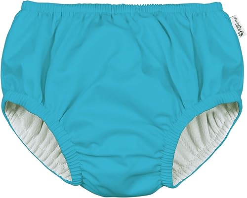 green sprouts Eco Pull-Up - Pañal de natación absorbente reutilizable - Azul cielo - 6 meses