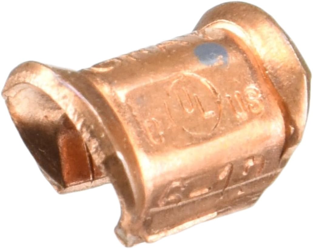 Copper C Tap Grounding Connector for 6 to 8 AWG
