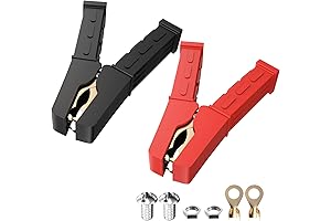 Best Value in Electric Clamps: Goupchn 500A Pure Copper Crocodile Clamps