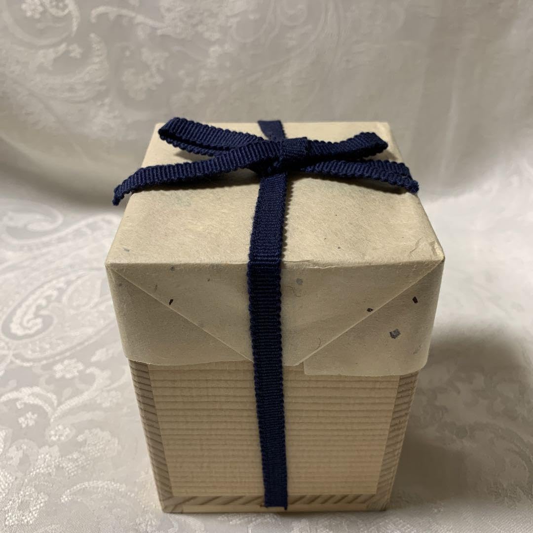 染付　算木火入　暁山　茶道具　裏千家 染付算木火入暁山茶道具裏千家