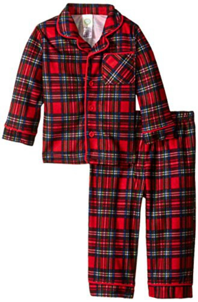 Little Me Baby Boy's Sleep Set Sleepwear, christmas plaid, 5