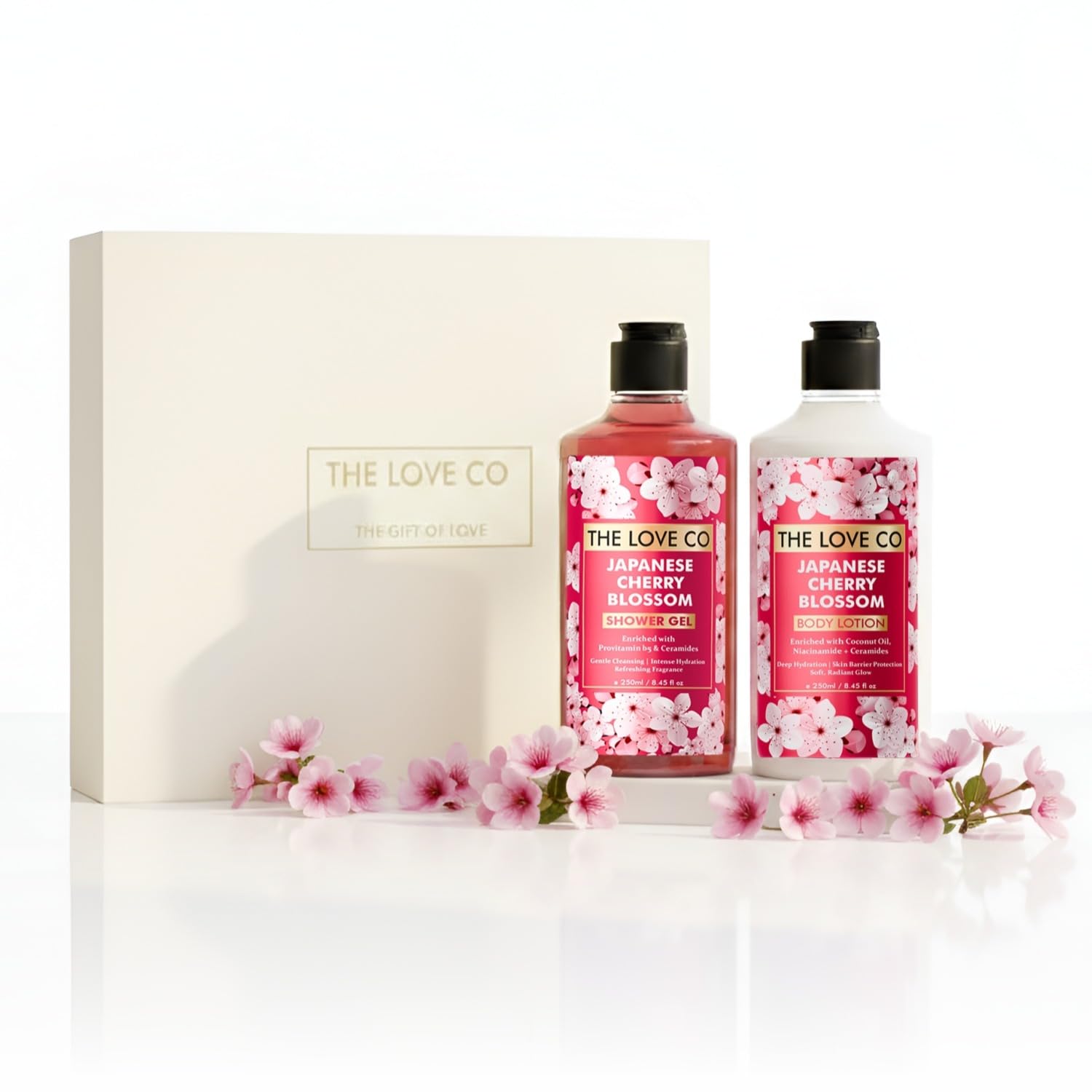 Buy THE LOVE CO. Japanese Cherry Blossom Body Care Gift Set Pack
