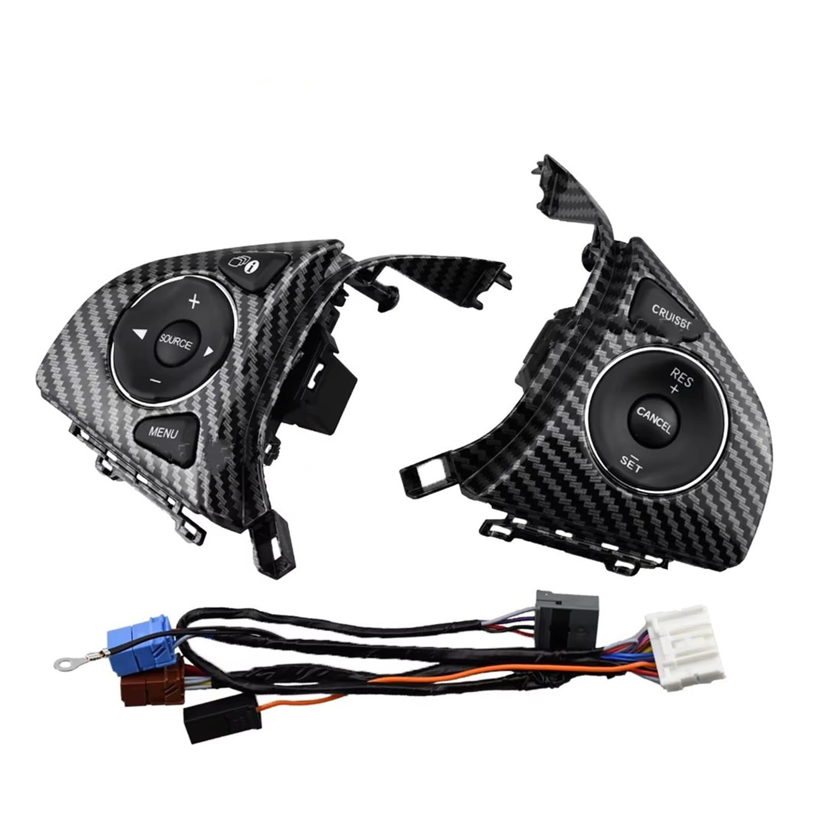 BotónControl Multifunción Volante Para Fit 2015 2016 2017 2018 Audio Radio Control Remoto De Crucero Botón Interruptor Volante