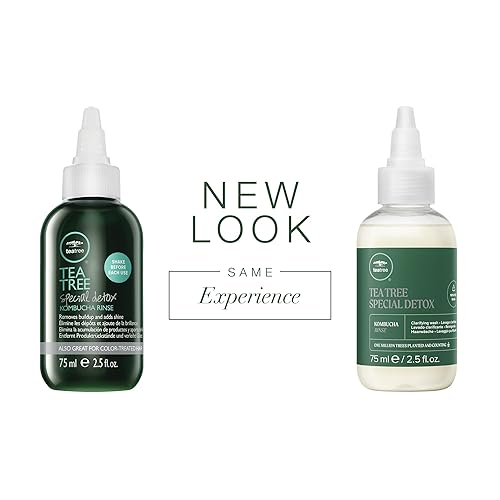 Miniatura 2 de Tea Tree Enjuague especial de kombucha de desintoxicación, elimina la acumulación, añade brillo, para todo tipo de cabello
