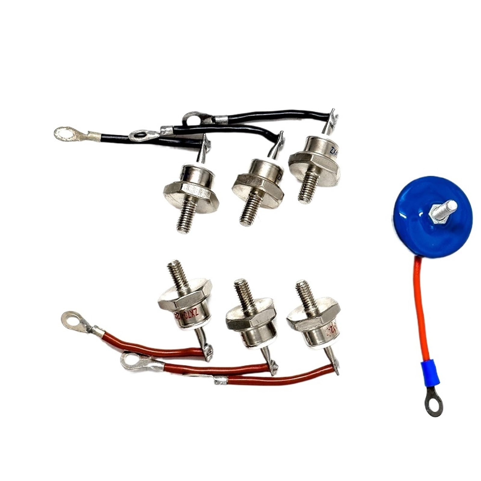 Ponte raddrizzatore per generatore RSK1001 RSK2001 RSK5001 RSK6001 Diodo raddrizzatore a ponte generatore Moduli raddrizzatori serie RSK raddrizzatore monofase(ZX70A-12 set)