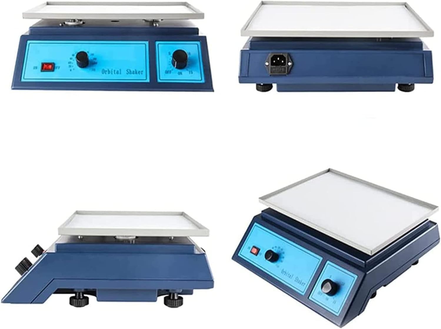 Laboratory Oscillator Mixer, 20-210 RPM Adjustable Variable Speed Orbital Oscillator Rotator Shaker Laboratory Rotary Oscillator Mixer Lab Orbital Rotator Shaker 30W