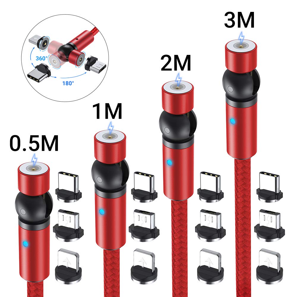 Topk Magnetic Charger Cable 4pack 3m Desertcart Cyprus