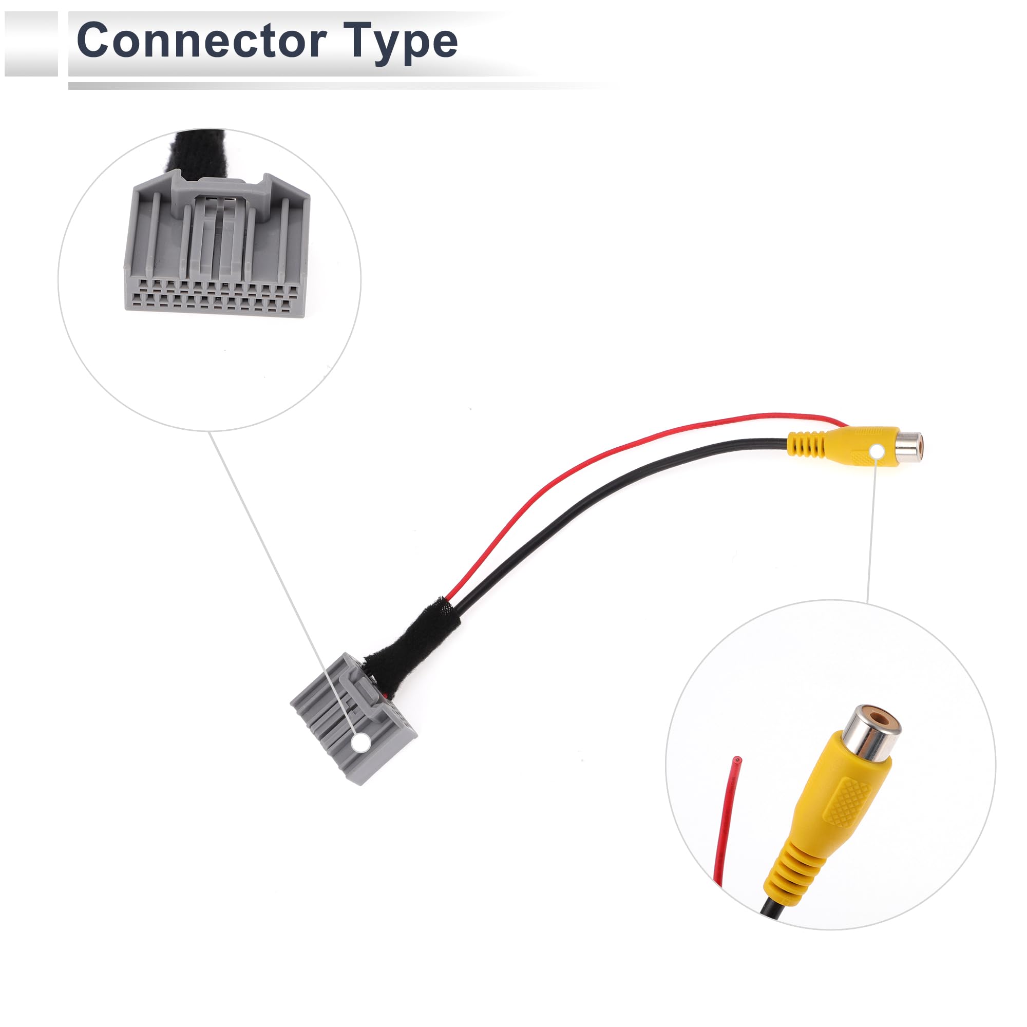 ECSiNG 8-poliges Rückfahrkamera Kabel Für Honda BRV 2014-2018 - Videoadapter