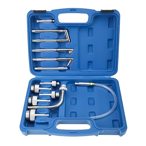 BTSHUB Juego de 13 adaptadores de llenado de aceite, adaptadores ATF para transmisión de llenado de aceite fluido, kit de herramientas para