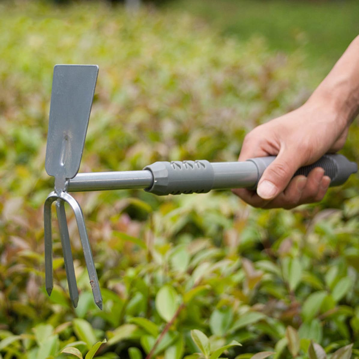 Pala de Jardinería de Acero y PVC, Multifuncional para Siembra