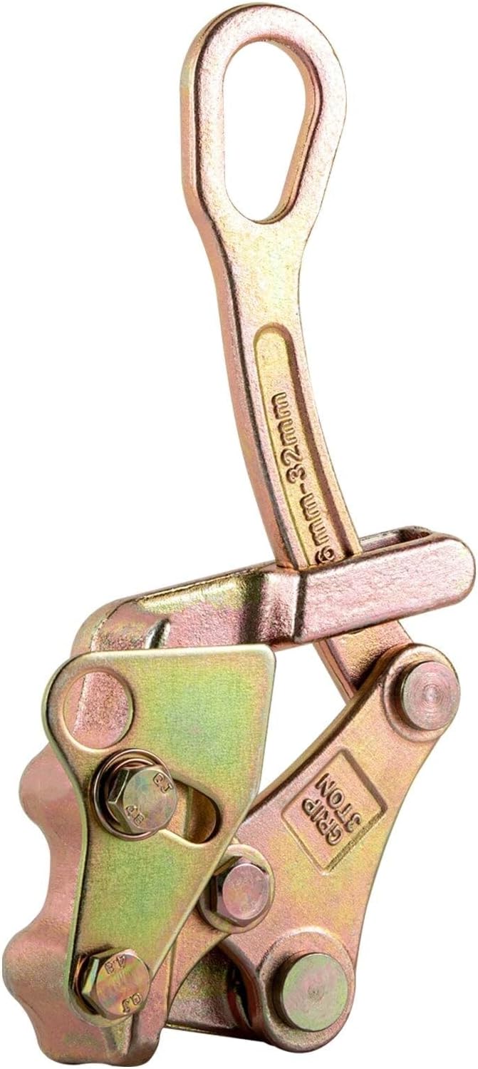 3T Wire Grips Pulling Tool Cable Grip Gripper for Wire Rope Cable Clamp Wire Pulling Grip Hand Puller