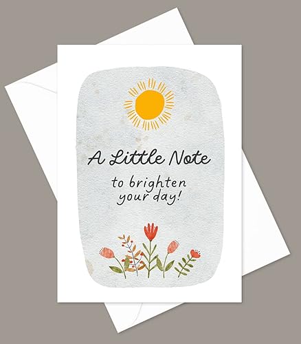 Miniatura 5 de Cute Hello Greeting Cards - Set of 10 All Occasion 5x7 Note Cards with Envelopes. Blank Inside. Watercolor-Themed Drawings of Houses, Flowers &