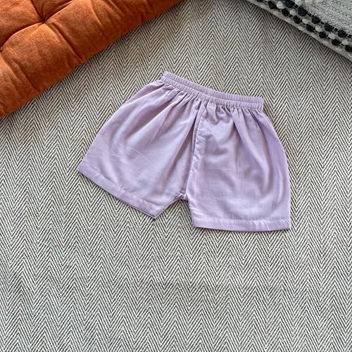 Image of Organic Cotton Jhabla Set for Infants and Toddlers | Front Buttons Unisex Jabla | Soft Mulmul