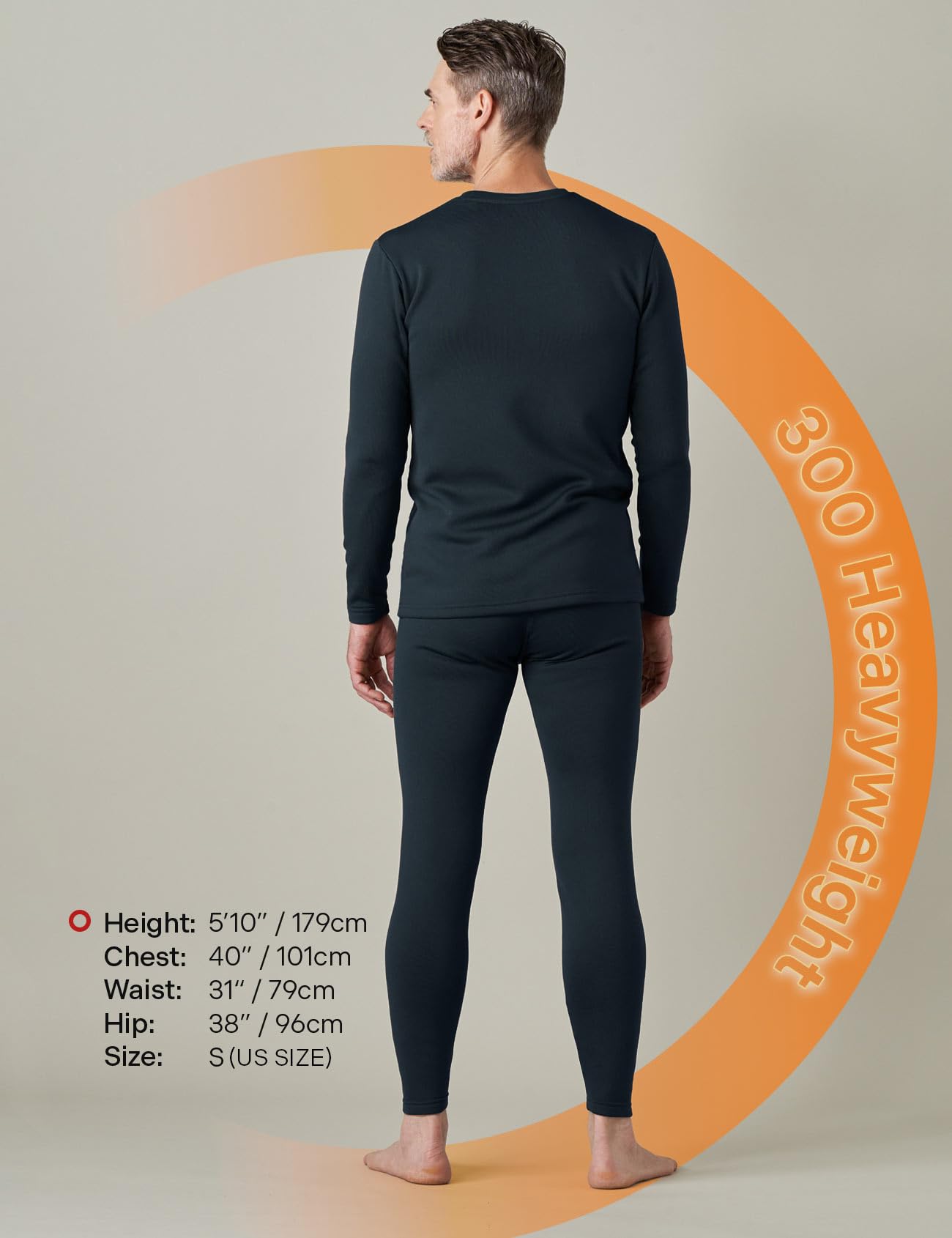 LAPASA Completo Termico Uomo in Pile Calzamaglie Termica & Maglie Termiche Set Sport Invernali Sci Snowboard Sport Running Trekking Caldo/più Caldo/Extra-Caldo М11