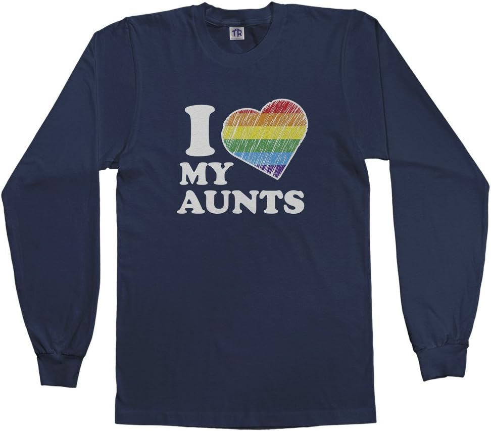 Threadrock Kids I Love My Aunts Youth Long Sleeve T-Shirt