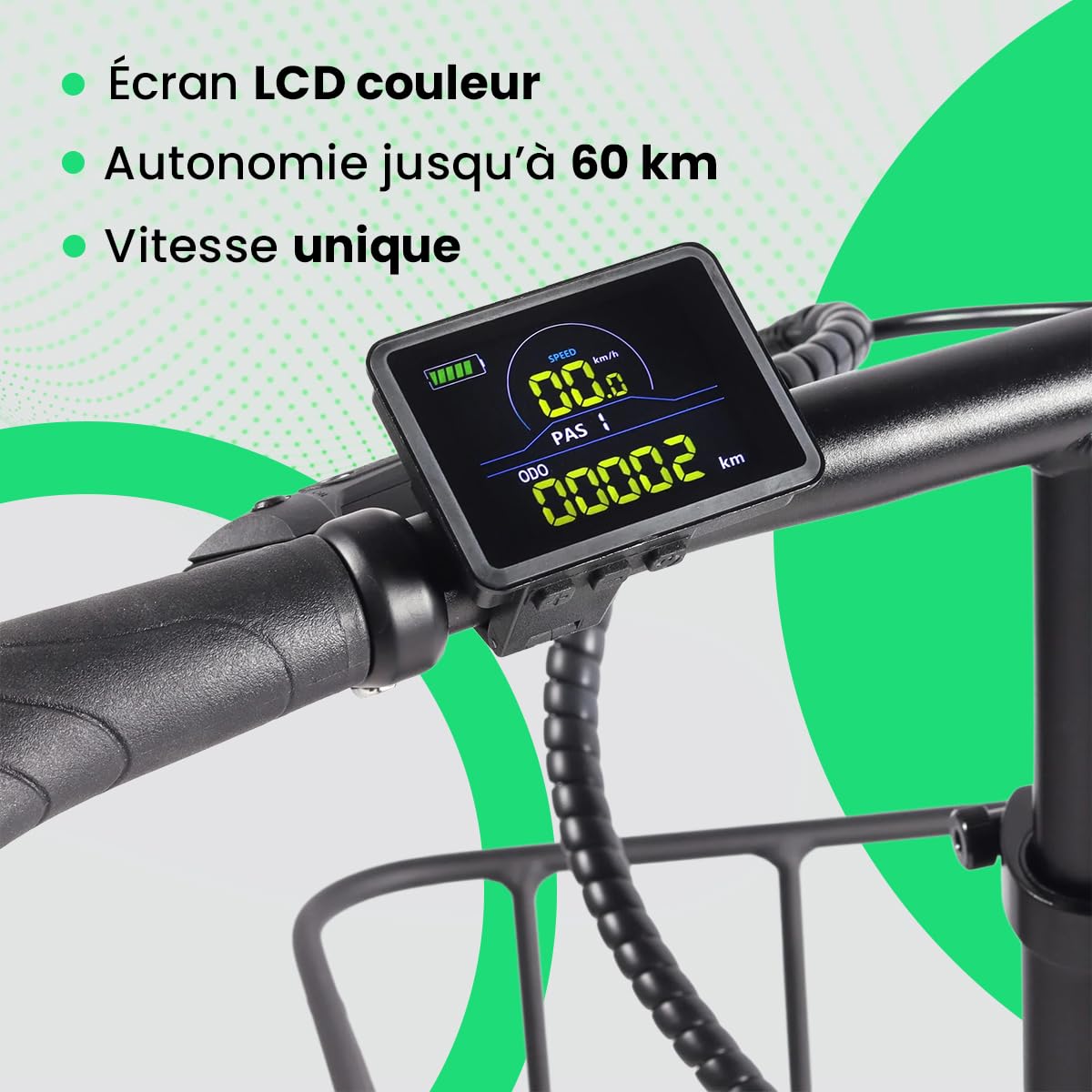Youin Praga Pro BK1850 Vélo électrique Pliable Fat 20 Pouces Moteur 250 W Sangle Carbone Batterie Amovible jusqu'à 60 km Freins hydrauliques Écran Couleur Suspension 80 mm Premium.