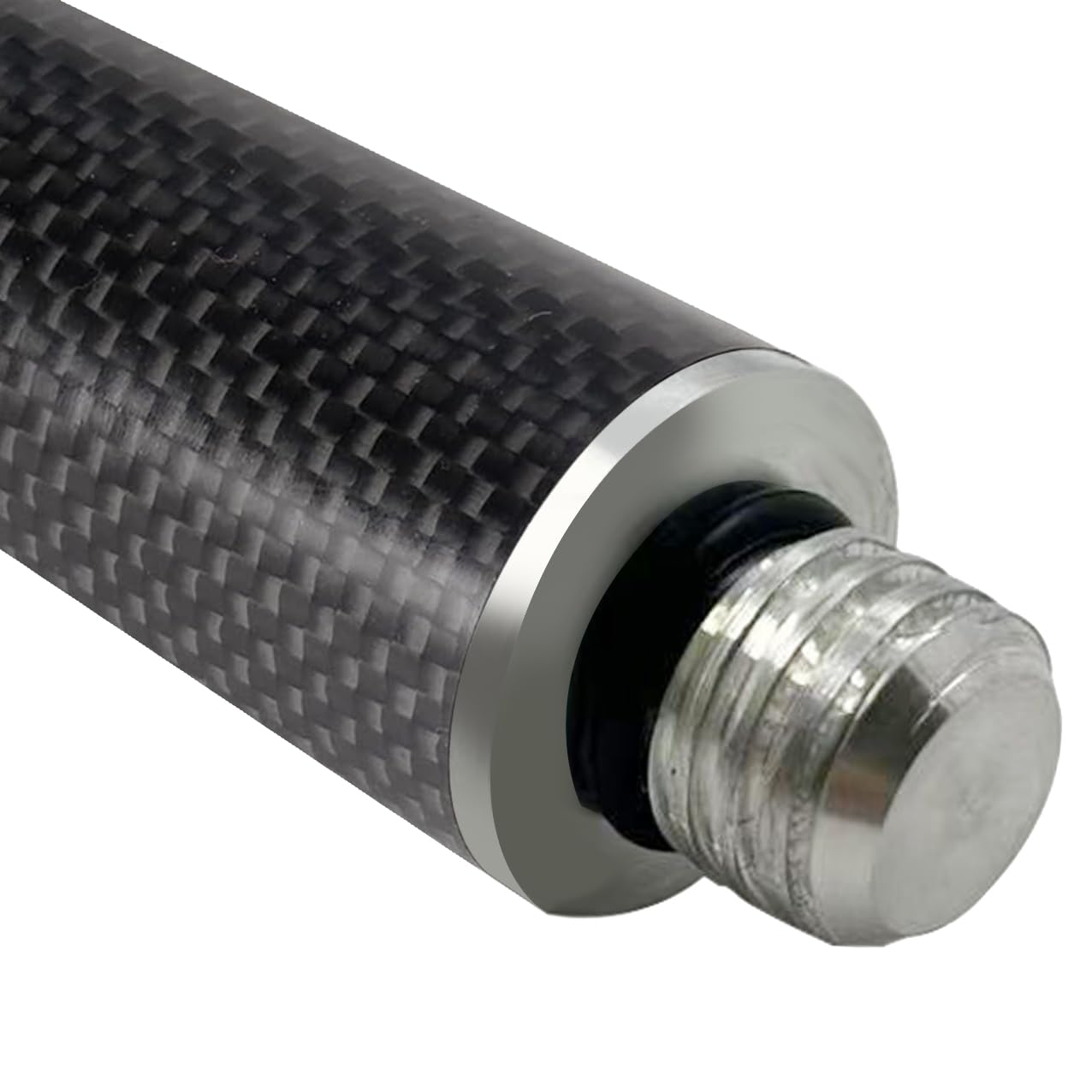Carbon Fiber Extension Pole Rod 5/8-11 Threads Screw Mount Telescopic Pole Extender for Level GPS RTK Surveying GNSS Robotics Antenna Height Measurement Tripod Stabilizer (20cm/7.87