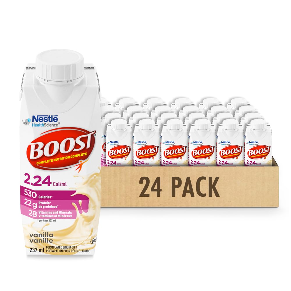 BOOST 2.24 Cal/mL, Complete Nutrition Drink For Adults, Vanilla, 530 ...