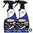 Weiman Heavy Duty Gas Range & Stove Top Cleaner and Degreaser - 2 Pack, 24 Ounces with MicroFiber Cleaning Towel