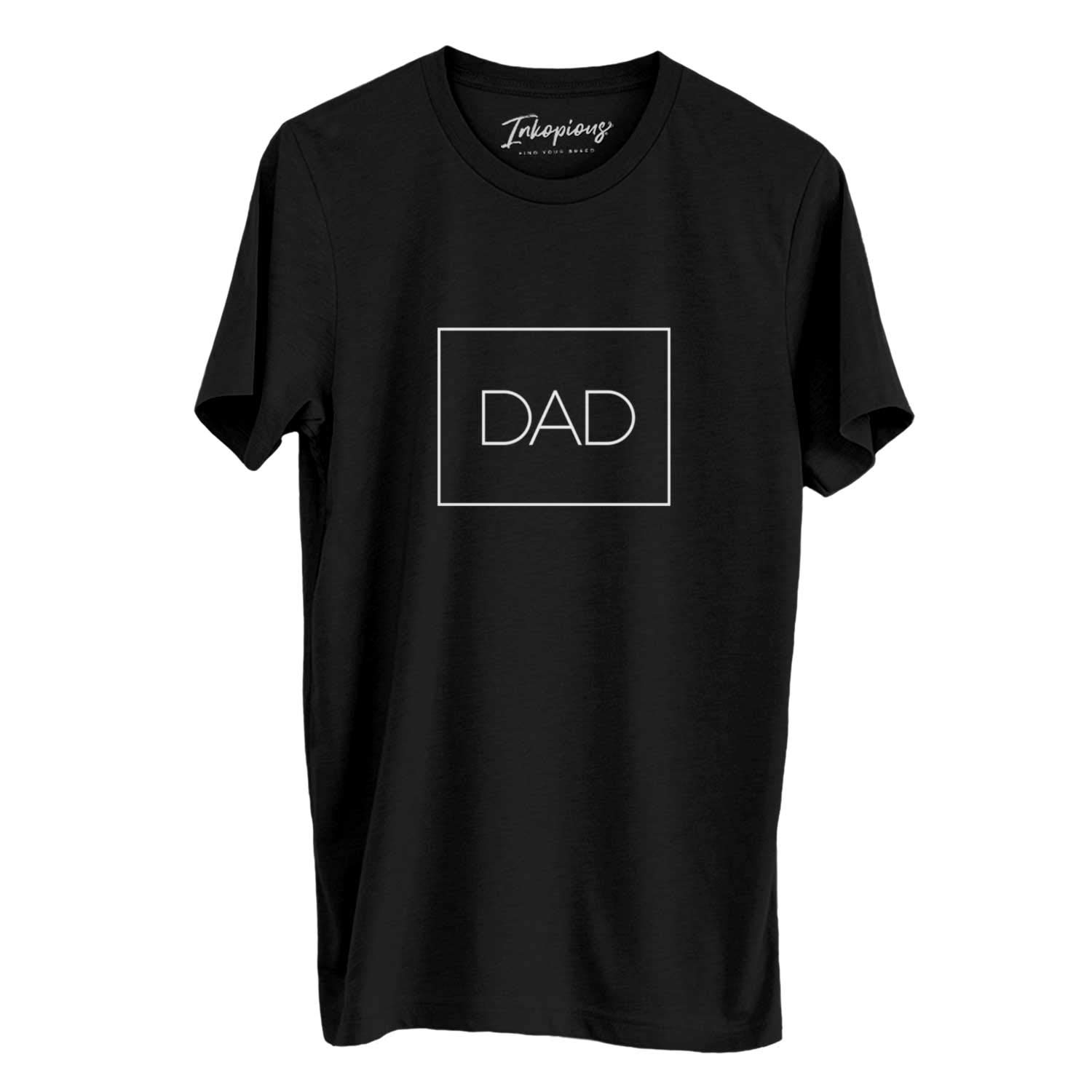 Inkopious Dad T-Shirt - First Time Fathers Day Present - Unisex Crewneck Small Grey