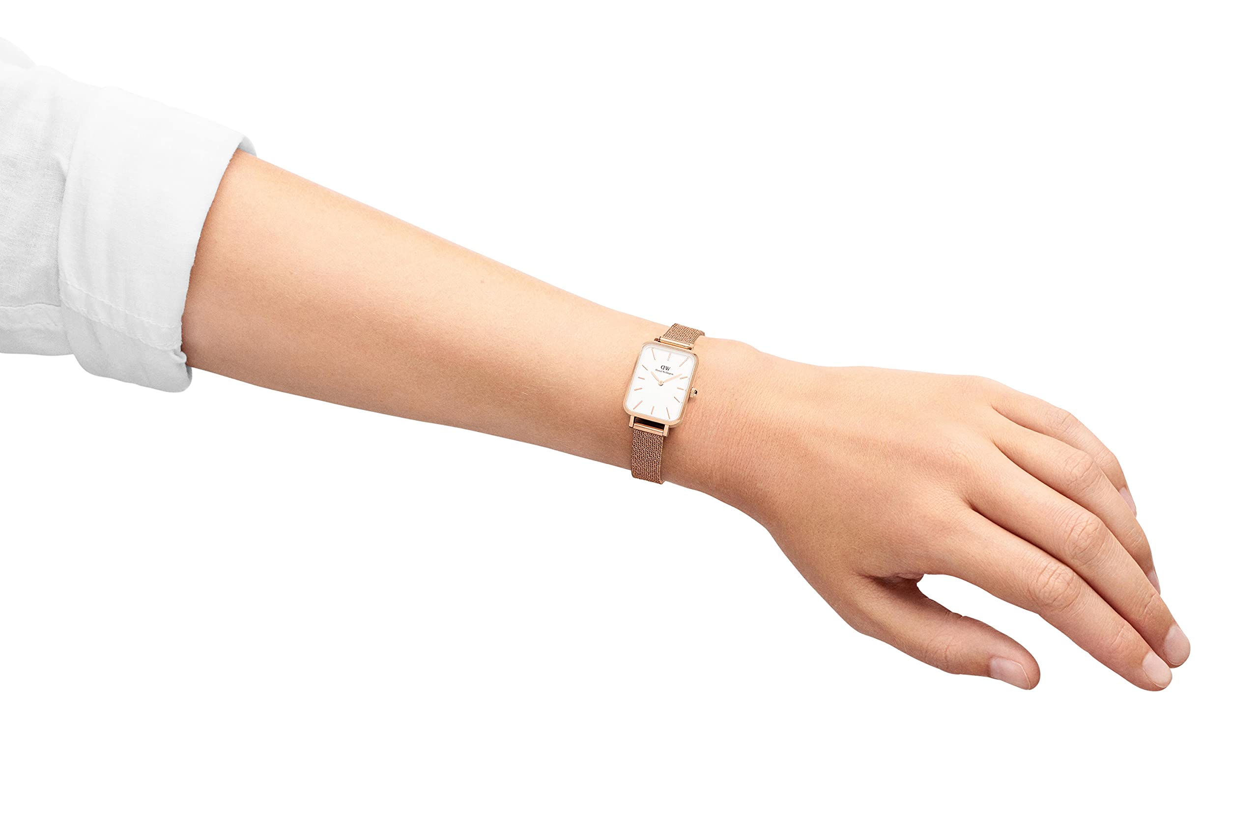Daniel Wellington Quadro Orologi 20x26mm Double Plated Stainless Steel (316L) Rose Gold