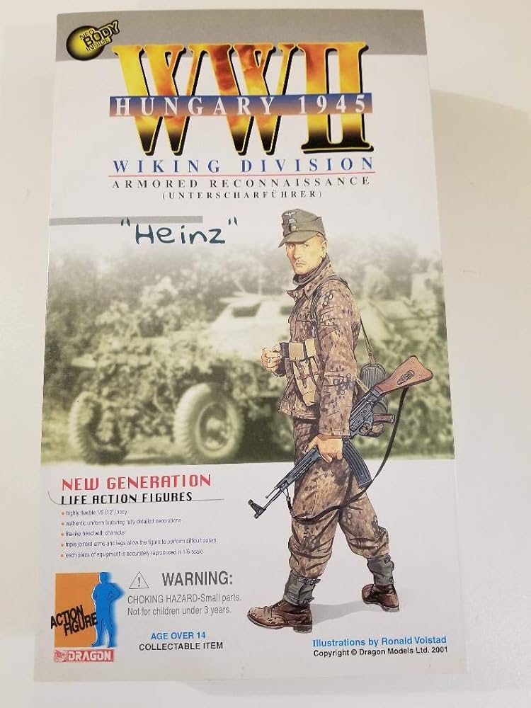 DRAGON 1/6 scale WWII GERMAN WAFFEN SS WIKING DIVISION HEINZ