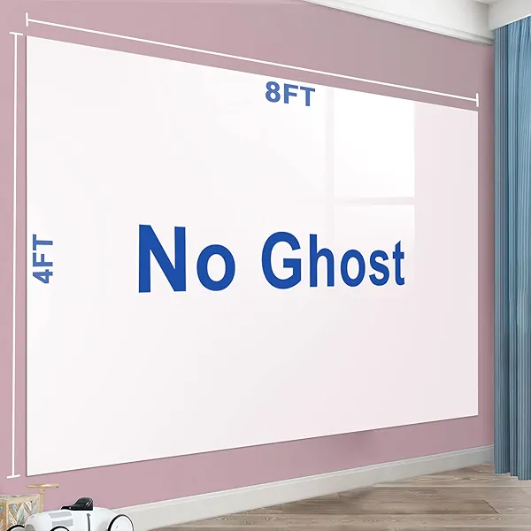 Nortix Dry Erase Wallpaper, Whiteboard Paper for Wall, White Board Sticker Roll for Wall, Dry Erase Contact Paper Stain-Proof Wall Decal, Perfect Replacement for White Board (4x8ft)