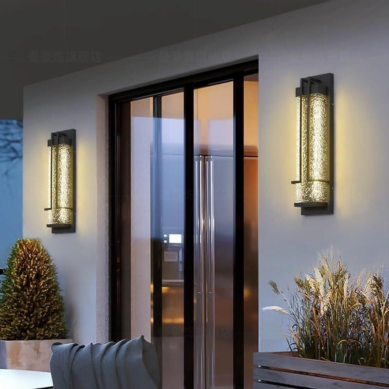 Aplique exterior LED impermeable IP65 10W de aluminio 5